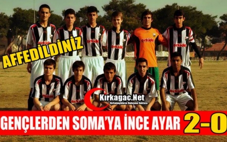 GENÇLER AFFETTİRDİ 2-0