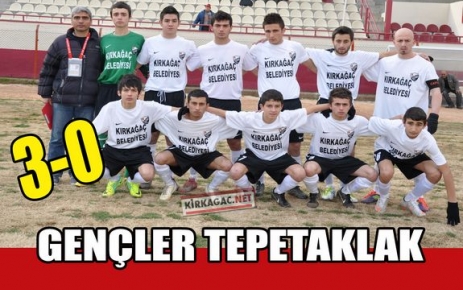 GENÇLER TEPETAKLAK 3-0