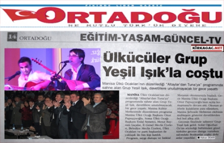 GRUP YEŞİL IŞIK COŞTURDU(ORTADOĞU)