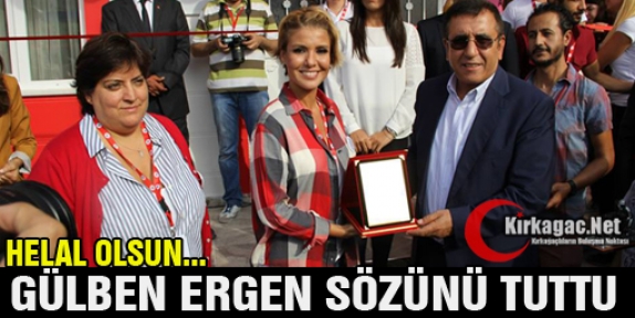 GÜLBEN ERGEN SOMA'DA ANAOKULU AÇTI