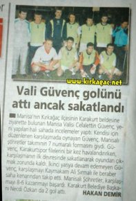 HABERİMİZ YENİ ASIR GAZETESİNDE