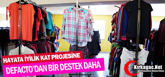 HAYATA İYİLİK KAT PROJESİNE DESTEK DEVAM EDİYOR