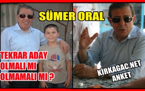 HAYDİ ANKETE “ORAL“ ADAY OLMALIMI OLMAMALIMI ?