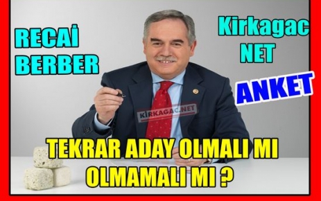 HAYDİ ANKETE..BERBER ADAY OLMALI MI OLMAMALI MI ?