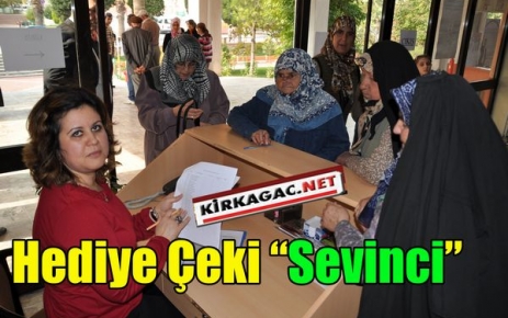 HEDİYE ÇEKİ “SEVİNCİ“