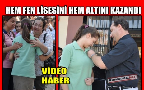 HEM FEN LİSELERİNİ HEMDE ALTINI KAZANDI(VİDEO)