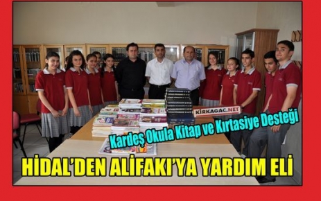 HİDAL'DEN ALİ FAKI'YA EĞİTİM DESTEĞİ