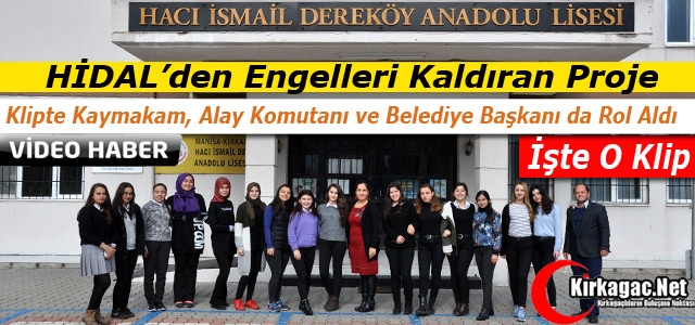 HİDAL’DEN ENGELLERİ KALDIRAN KLİP(VİDEO)