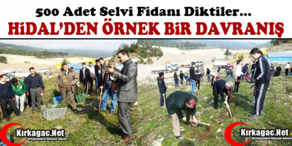 HİDAL’DEN ÖRNEK BİR DAVRANIŞ