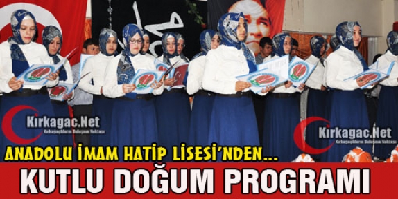 İHL'DEN KUTLU DOĞUM PROGRAMI