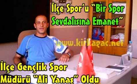 İlçe Spor'u Bir Spor Sevdalısına Emanet