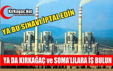 İPTAL EDİN BU SINAVI