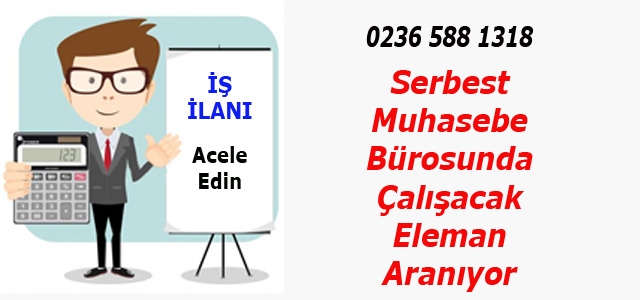 İŞ İLANI...ELEMAN ARANIYOR