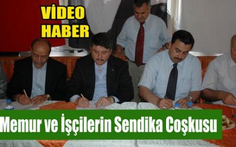 İşçi ve Memurların “Sendika“ Coşkusu(VİDEO)