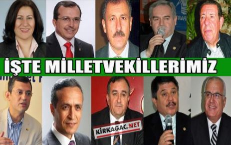 İŞTE MANİSA MİLLETVEKİLLERİMİZ