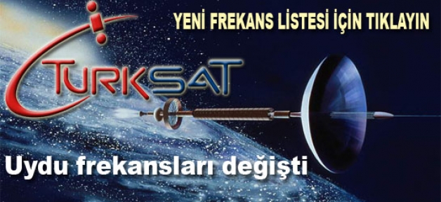 İŞTE UYDU FREKANSLARI