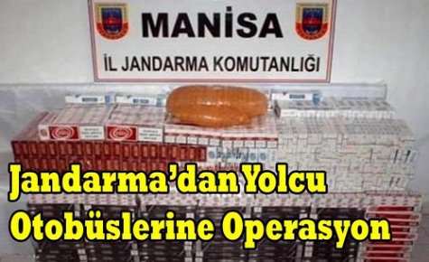 JANDARMA'DAN OTOBÜSLERE OPERASYON