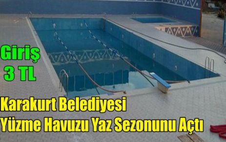 Karakurt Yüzme Havuzu Sezonu Açtı