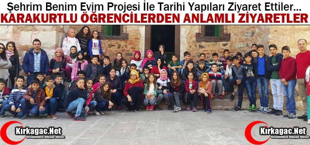 KARAKURTLU ÖĞRENCİLERDEN ANLAMLI ZİYARETLER