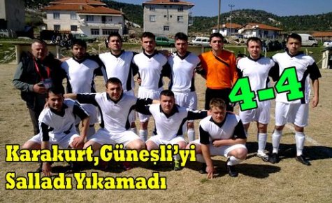 Karakurt Salladı Yıkamadı 4-4