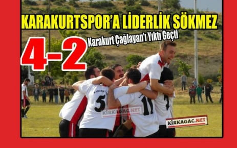 KARAKURTSPOR’A LİDERLİK SÖKMEZ 4-2