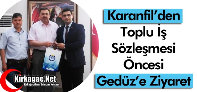 KARANFİL'DEN GEDÜZ'E ZİYARET