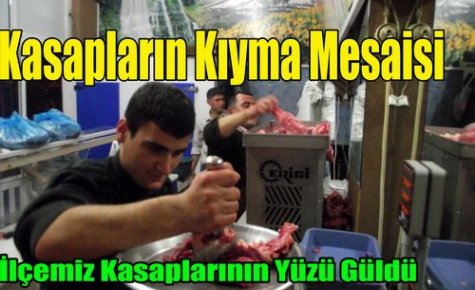 Kasapların Kıyma Mesaisi