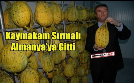 KAYMAKAM SIRMALI ALMANYA'YA GİTTİ