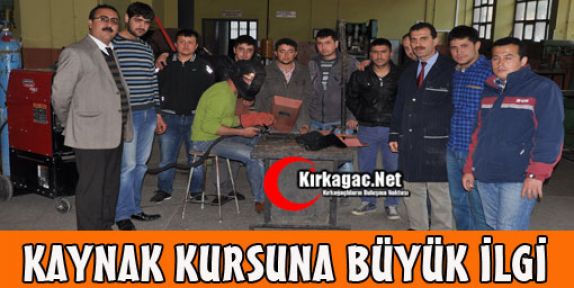 KAYNAK KURSUNA BÜYÜK İLGİ