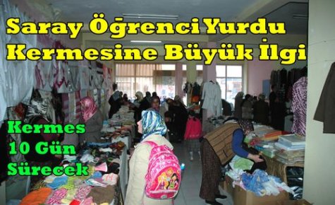 Kermese Büyük İlgi