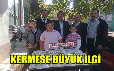 KERMESE BÜYÜK İLGİ