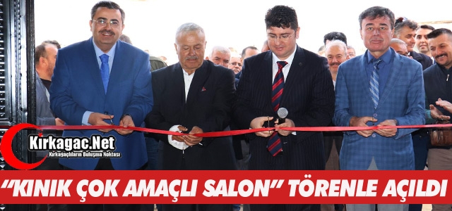 KINIK “ÇOK AMAÇLI ETKİNLİK SALONU“ AÇILDI 