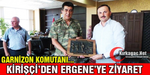 KİRİŞÇİ’DEN ERGENE’YE ZİYARET