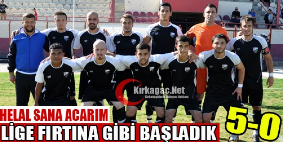 KIRKAĞAÇ ACARİDMAN FIRTINA GİBİ BAŞLADI 5-0