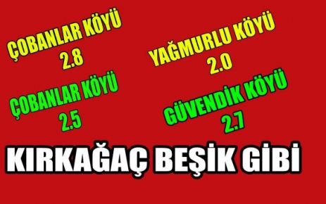 KIRKAĞAÇ BEŞİK GİBİ