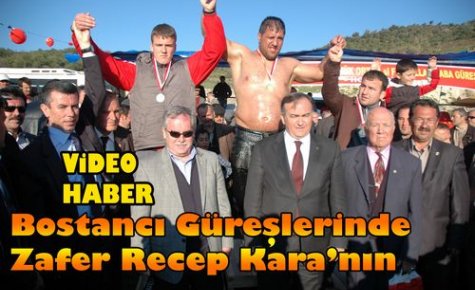 Kırkağaç Bostancı Güreşlerinde Zafer “Kara“nın