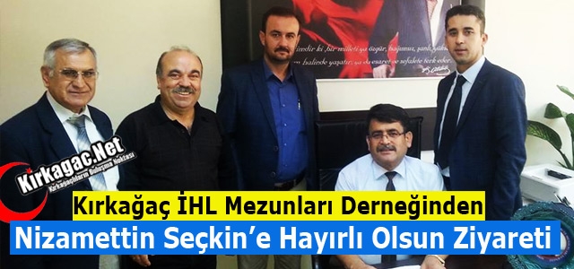 KIRKAĞAÇ İHL MEZUNLARI DERNEĞİNDEN “HAYIRLI OLSUN“ ZİYARETİ