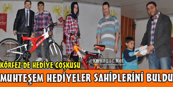 Kırkağaç Körfez Dershanesi’nden Hediye Yağmuru