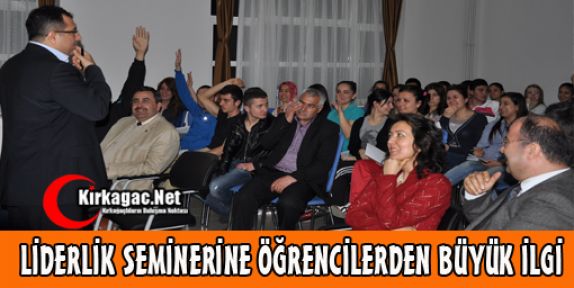 Kırkağaç KYK Öğrencilerine Liderlik Semineri