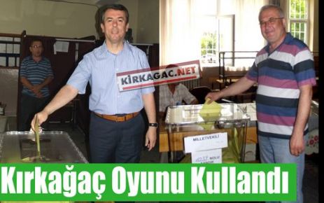 KIRKAĞAÇ OYUNU KULLANDI