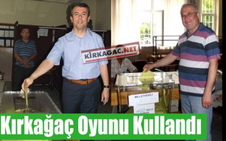 KIRKAĞAÇ OYUNU KULLANDI