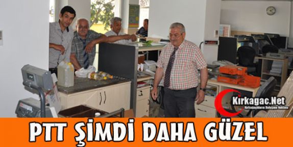 KIRKAĞAÇ PTT ŞİMDİ DAHA GÜZEL