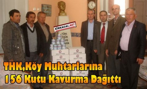 Kırkağaç THK Şubesi Kavurma Dağıttı