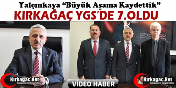 KIRKAĞAÇ YGS’DE 7.OLDU