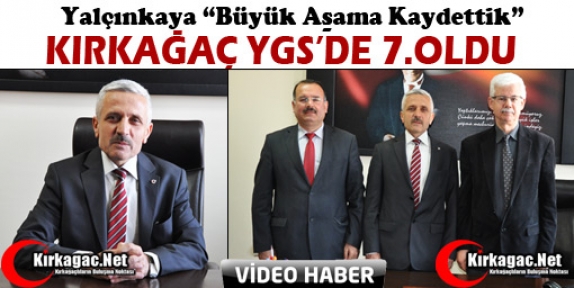 KIRKAĞAÇ YGS’DE 7.OLDU