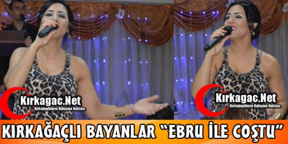 KIRKAĞAÇLI BAYANLAR EBRU İLE COŞTU