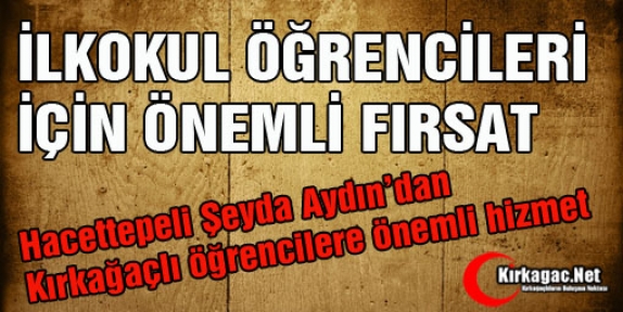 KIRKAĞAÇLI ÖĞRENCİLERE ŞEYDA AYDIN'DAN MATEMATİK DERSİ