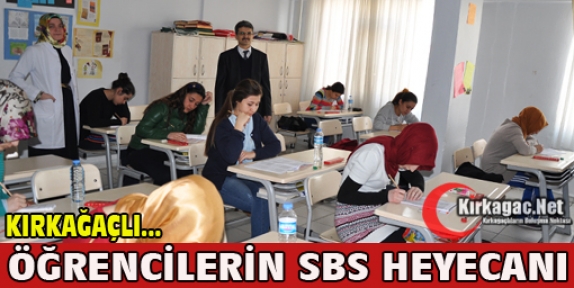 KIRKAĞAÇLI ÖĞRENCİLERİN SBS HEYECANI
