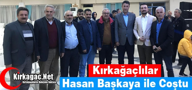 KIRKAĞAÇLILAR BAŞKAYA İLE COŞTU