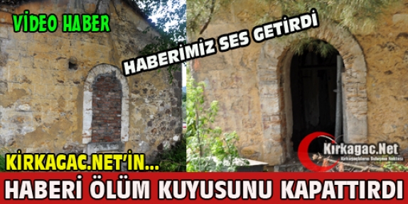 KİRKAGAC.NET’İN HABERİ YİNE SES GETİRDİ(VİDEO)